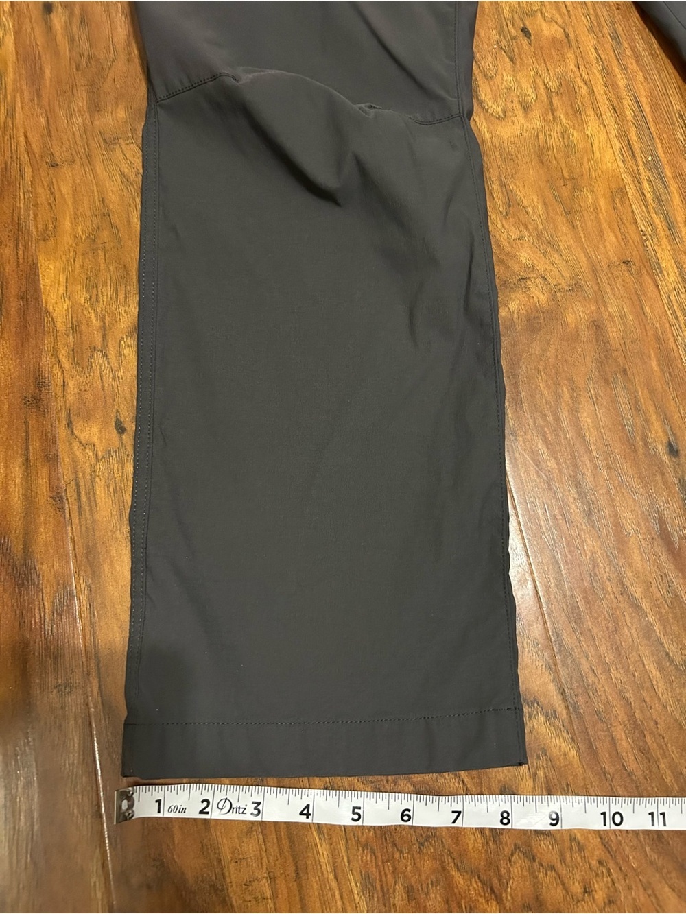 Men's Eddie Bauer Tech Pants Stretch Lightweight Moisture Wicking Comfort Grey - Picture 12 of 14